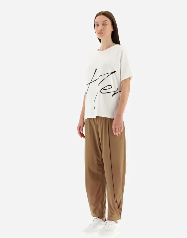 Discount Bedrucktes T-Shirt Aus Interlock-Jersey T-Shirts