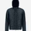 Fashion Bomberjacke Aus Nylon Ultralight & Plaster Kurze Daunenjacken
