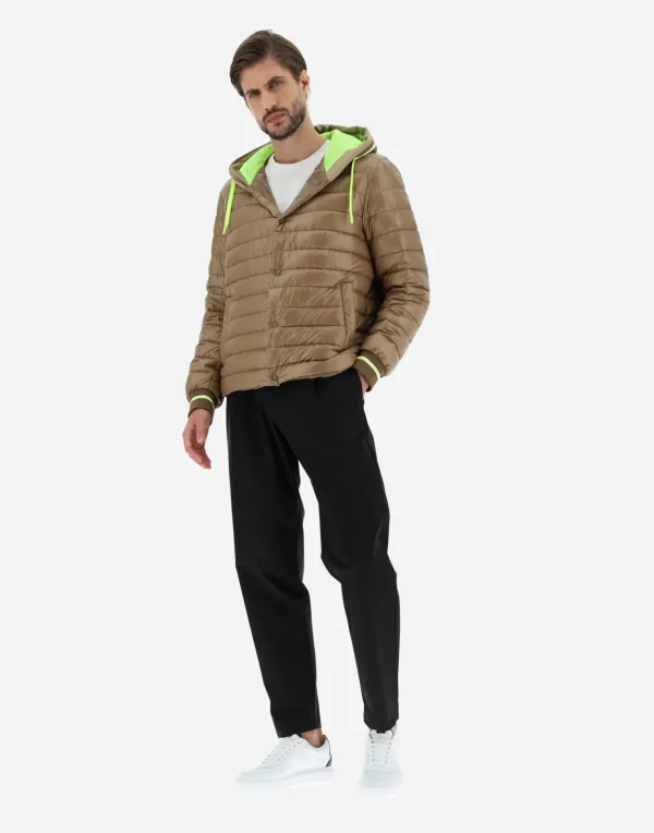 Online Bomberjacke Aus Nylon Ultralight & Delon Kurze Daunenjacken