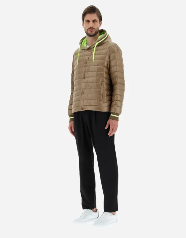 Online Bomberjacke Aus Nylon Ultralight & Delon Kurze Daunenjacken