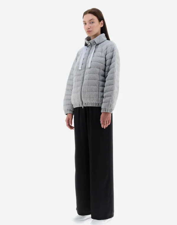 New Bomberjacke Aus Shiny Rock Kurze Daunenjacken