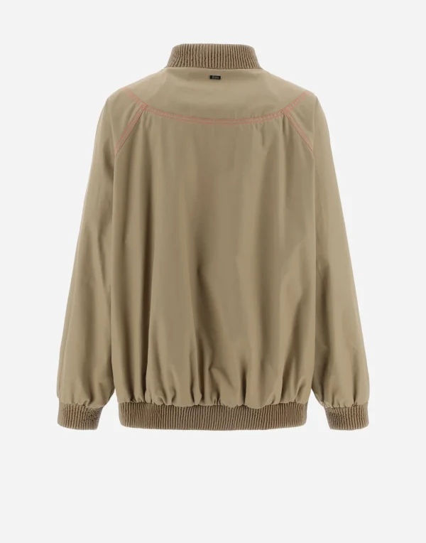 Store Bomberjacket Aus Delon Bomber