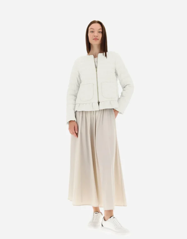 Flash Sale Jacke Aus New Leinen Kurze Daunenjacken