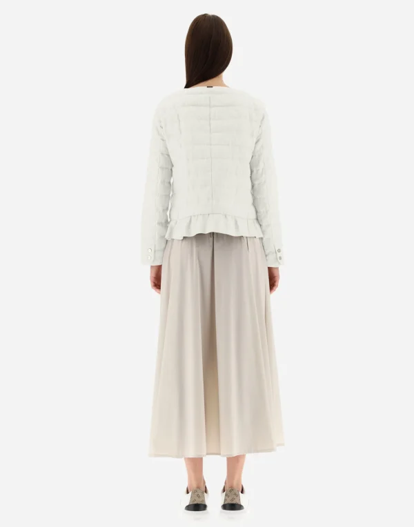 Flash Sale Jacke Aus New Leinen Kurze Daunenjacken