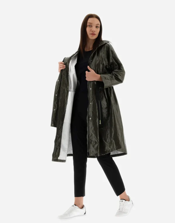 Flash Sale Parka Aus Techno Paper Parka & Jacken