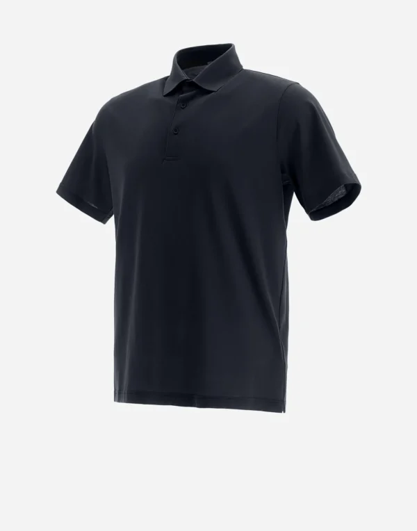Cheap Poloshirt Aus Crepe-Jersey T-Shirt & Polo-Shirts