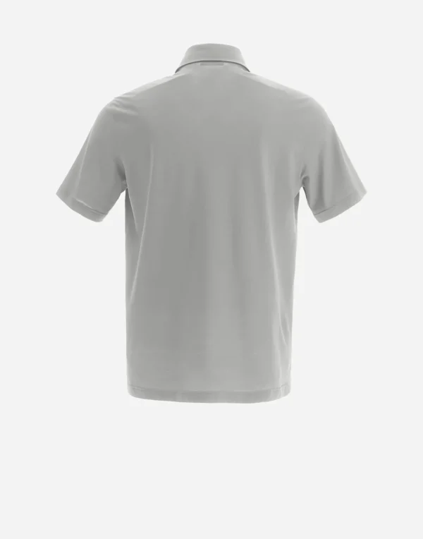 Sale Poloshirt Aus Crepe-Jersey T-Shirt & Polo-Shirts