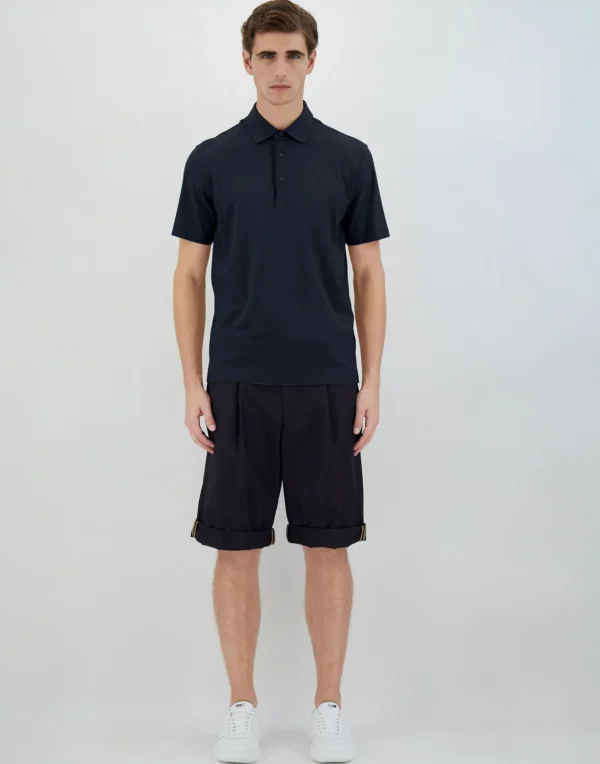 Cheap Poloshirt Aus Crepe-Jersey T-Shirt & Polo-Shirts