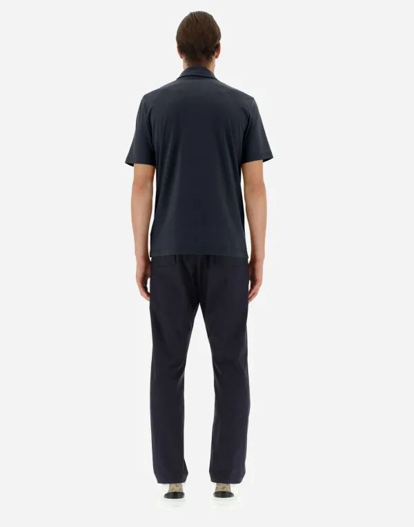 Cheap Poloshirt Aus Crepe-Jersey T-Shirt & Polo-Shirts