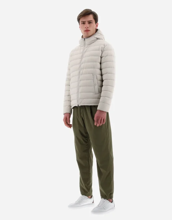 Hot Resort Bomberjacke Aus Light Nylon Stretch Bomber