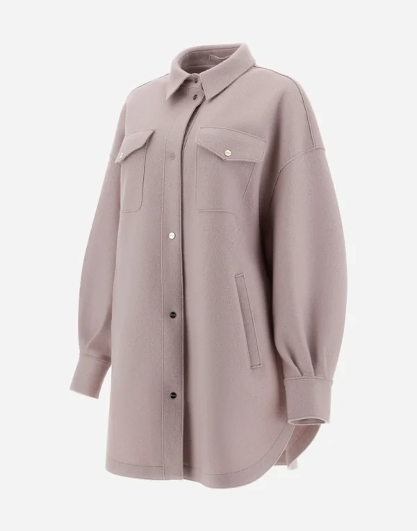 Flash Sale Resort Hemd Aus Light Boiled Wool Hemden
