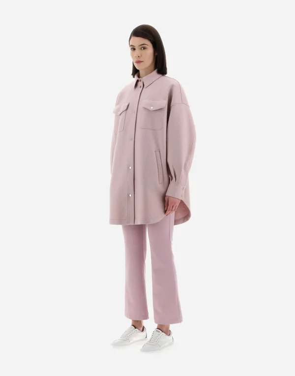 Flash Sale Resort Hemd Aus Light Boiled Wool Hemden
