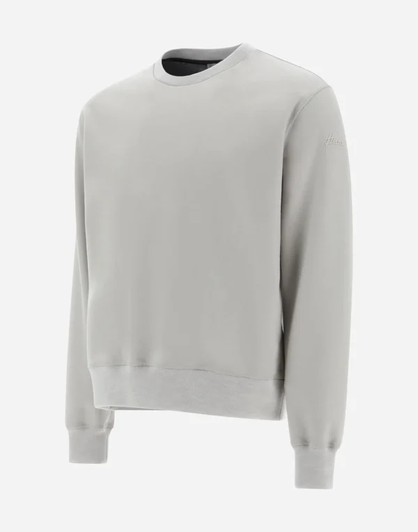 Fashion Resort Sweatshirt Aus Boiled Wool Jersey Sweatshirts & Strickjacken