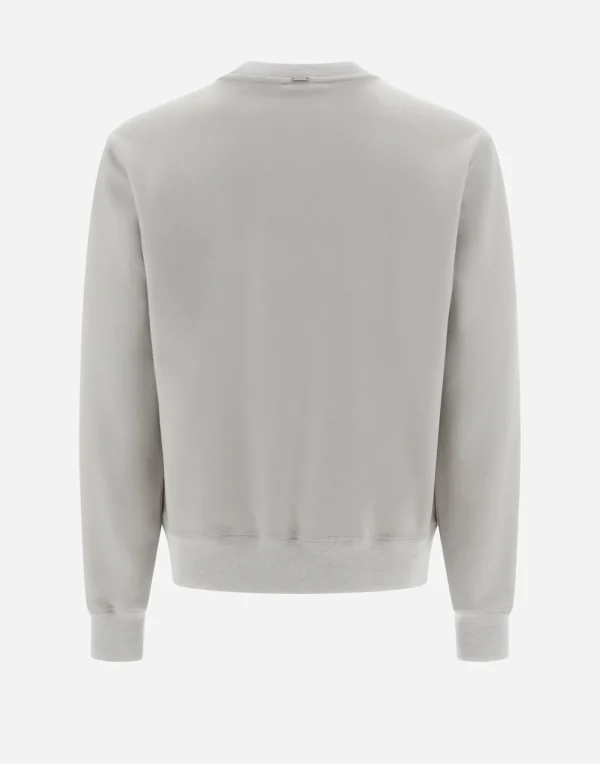 Fashion Resort Sweatshirt Aus Boiled Wool Jersey Sweatshirts & Strickjacken