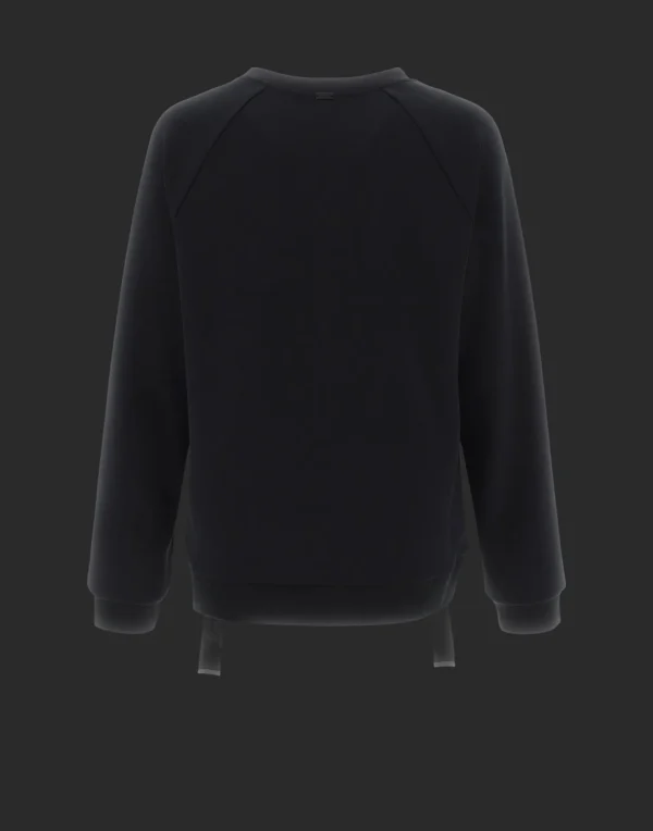 Outlet Sweatshirt Aus Techno Light Scuba Pullover & Strickjacken