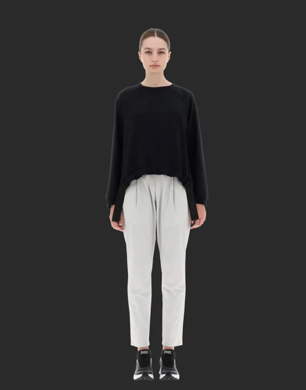 Outlet Sweatshirt Aus Techno Light Scuba Pullover & Strickjacken