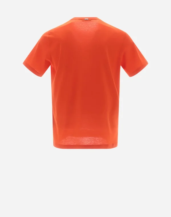 Sale T-Shirt Aus Crepe-Jersey T-Shirt & Polo-Shirts