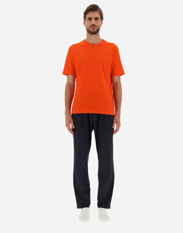 Sale T-Shirt Aus Crepe-Jersey T-Shirt & Polo-Shirts