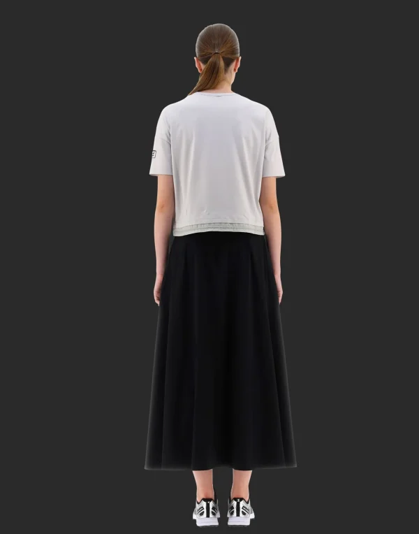 Outlet T-Shirt Aus Dynamic Interlock Und Light Opalescent T-Shirts