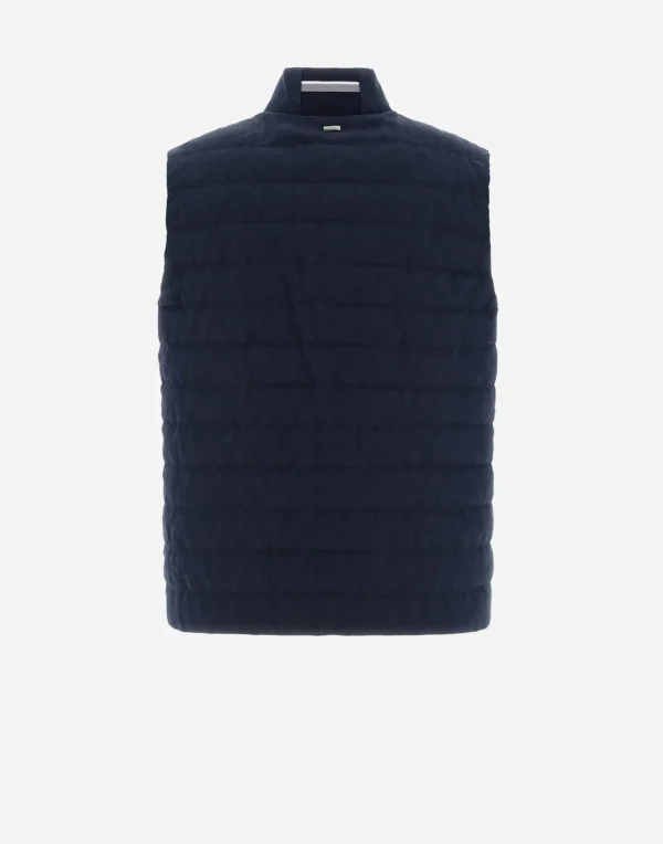 Shop Weste Aus New Lino Kurze Daunenjacken