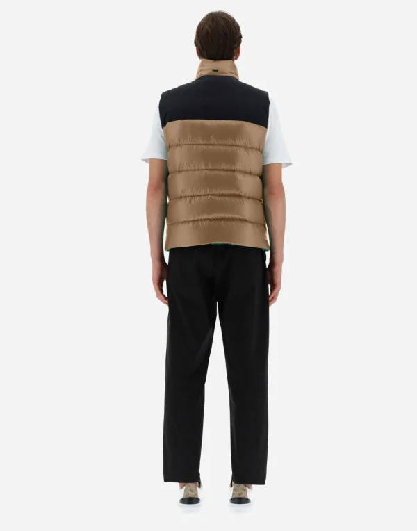 Hot Weste Aus Nylon Ultralight & Plaster Kurze Daunenjacken